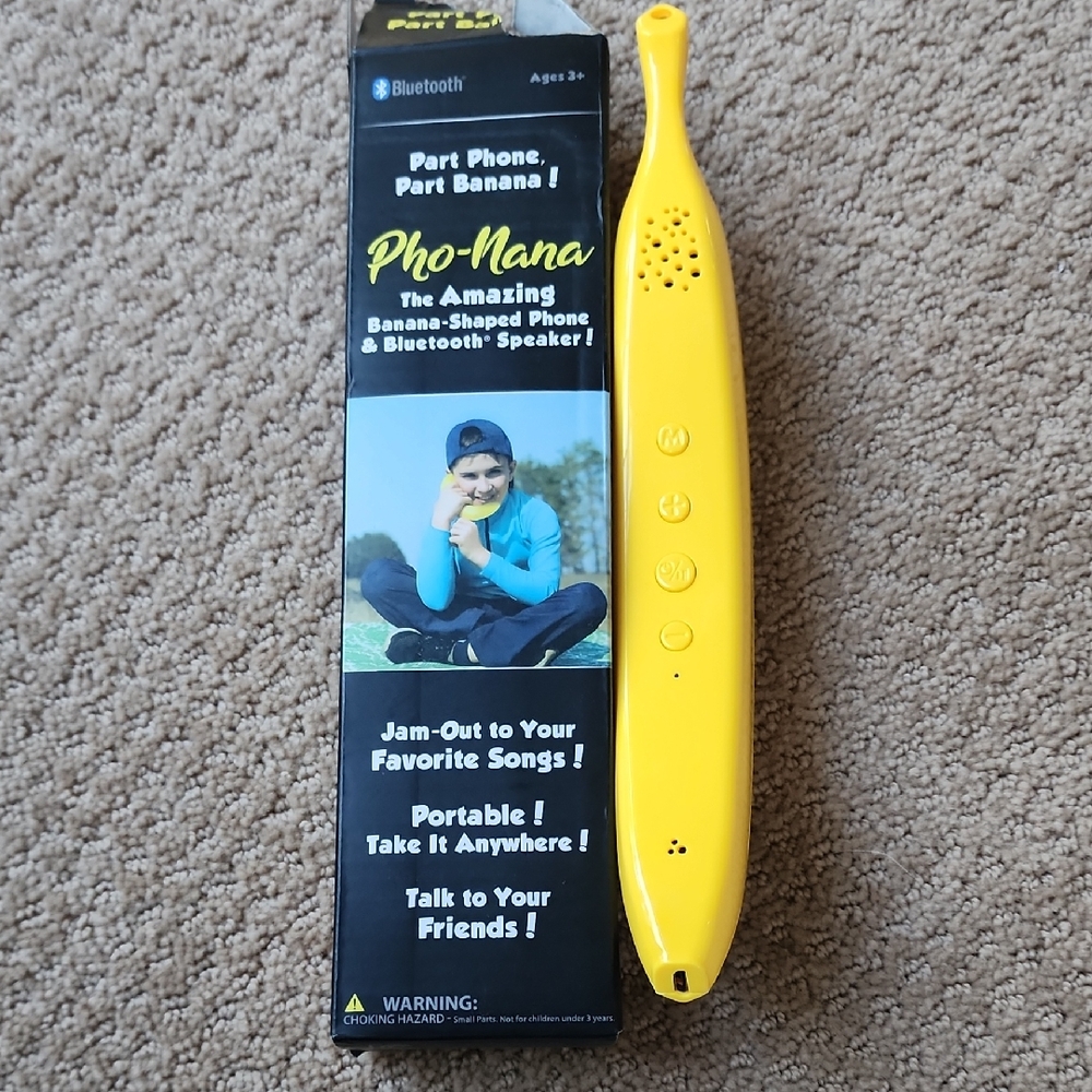 Yellow Pho-Nana Bluetooth Speaker
